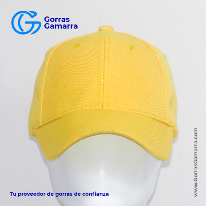 Gorra de Lona amarillo