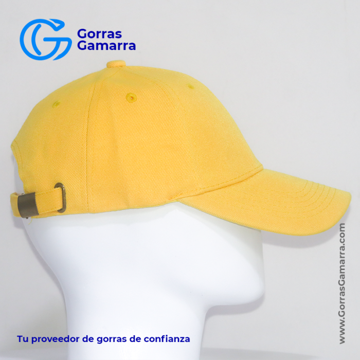 Gorra de Lona amarillo