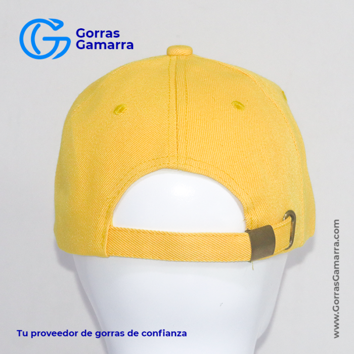 Gorra de Lona amarillo