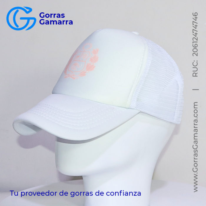 Gorras de Perú Blanco