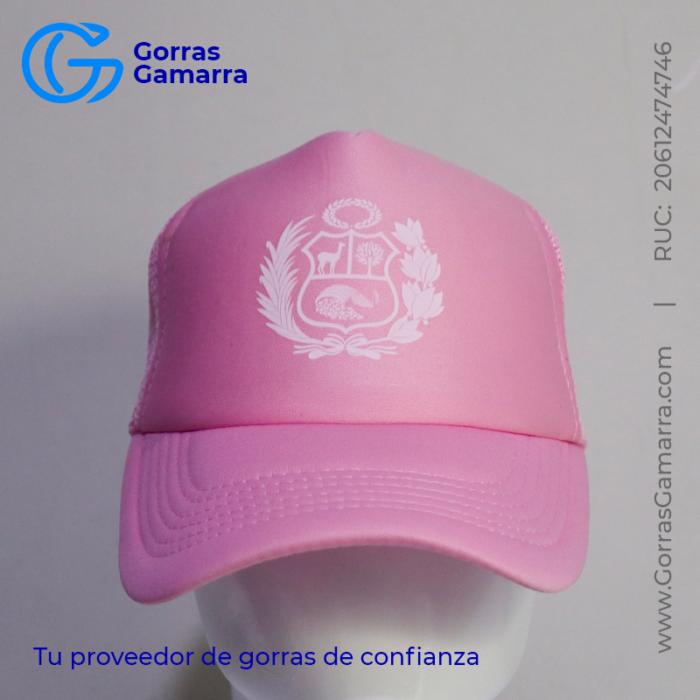 Gorras de Perú Rosado