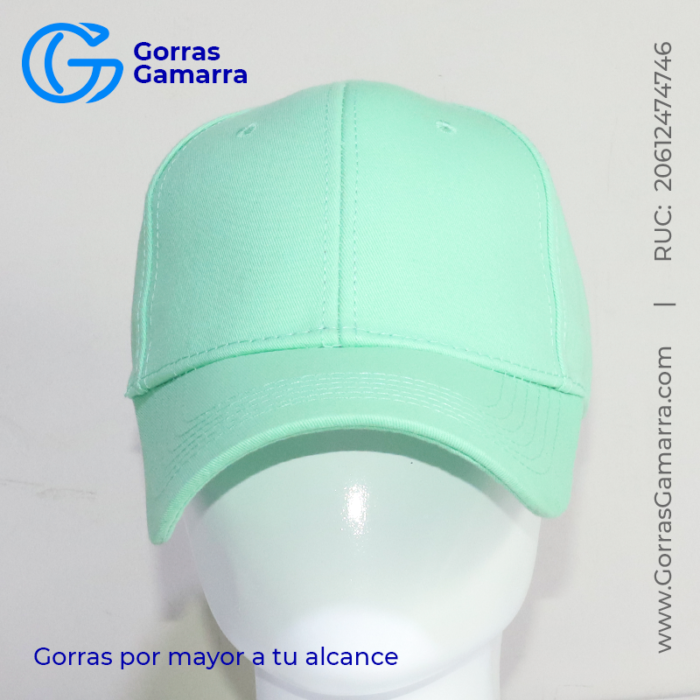 Gorra Drill Verde agua