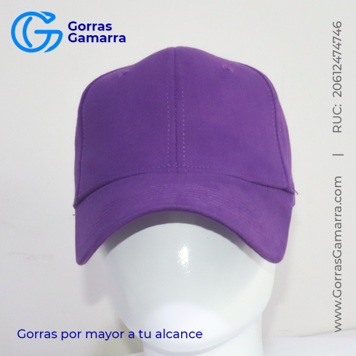 Gorras Drill Morado